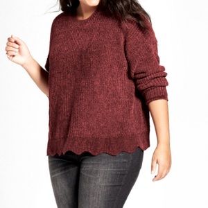 Ava & Viv Chenille Sweater